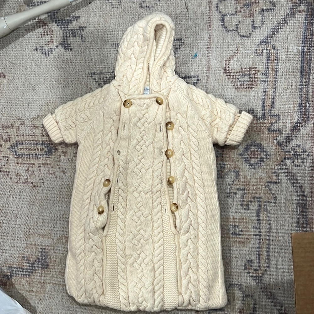 Ralph Lauren Polo baby cold weather stroller blanket